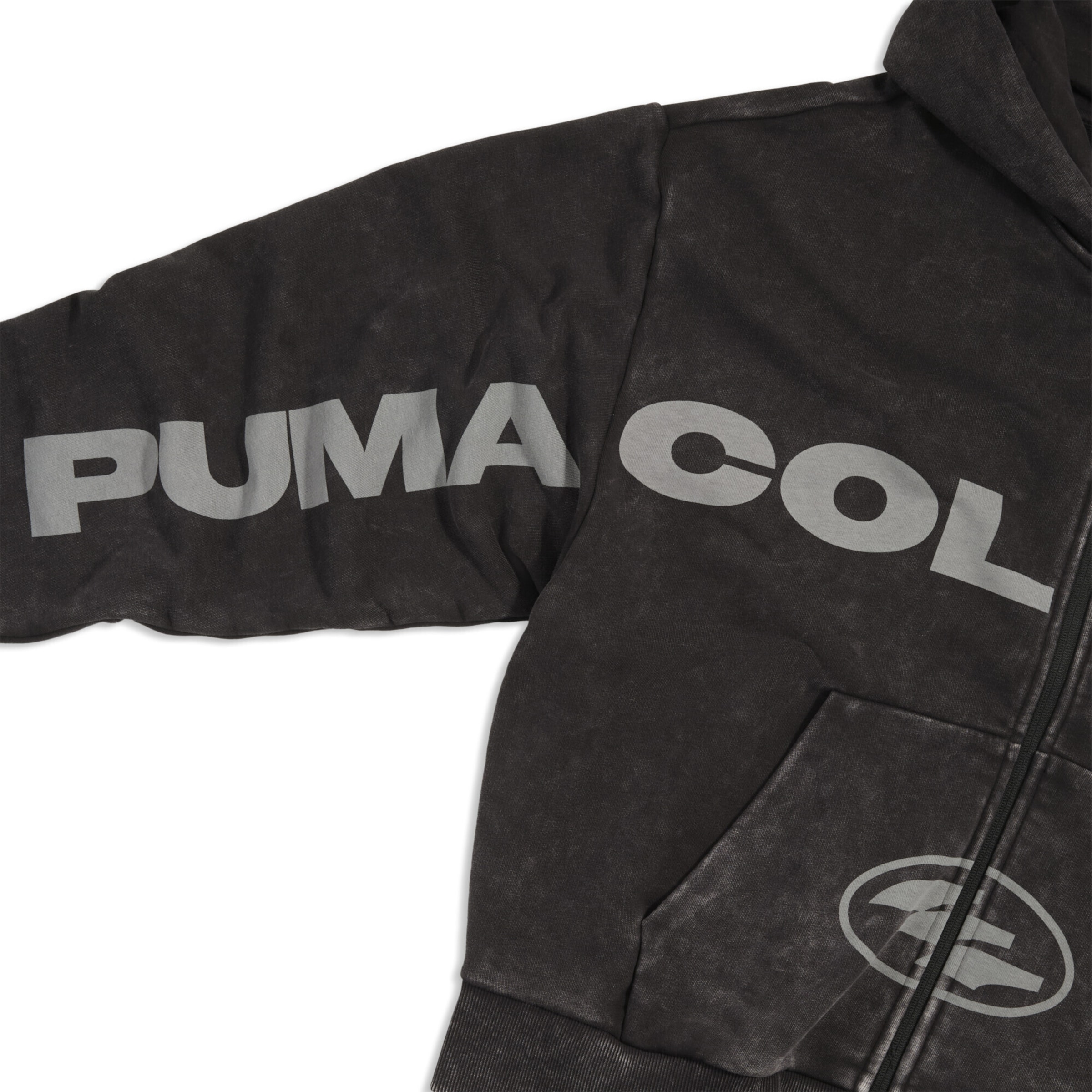 PUMA Sportsweatvest in Zwart