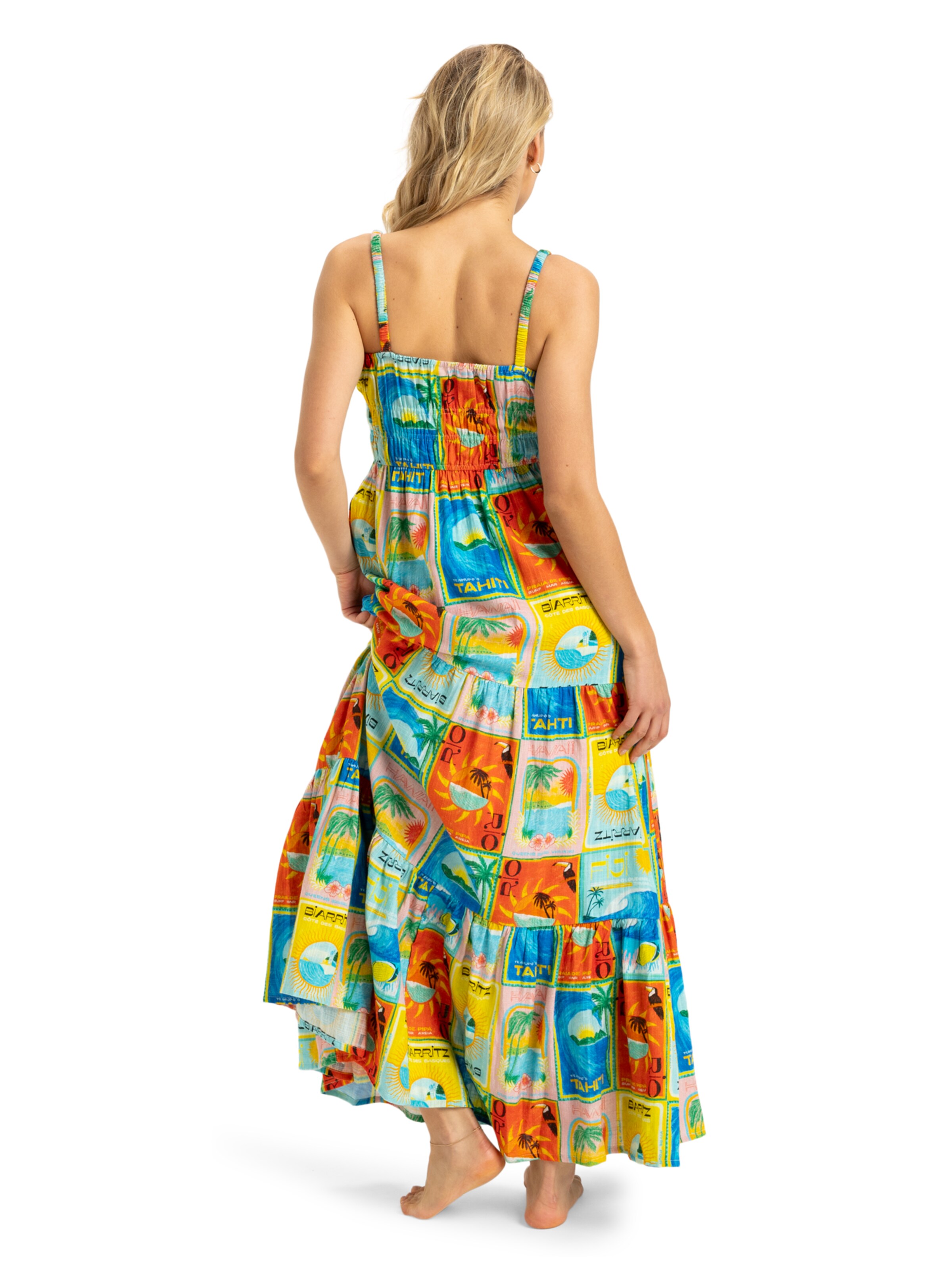 Robe d’été 'Atlas Sunshine Coastline' ROXY en mélange de couleurs