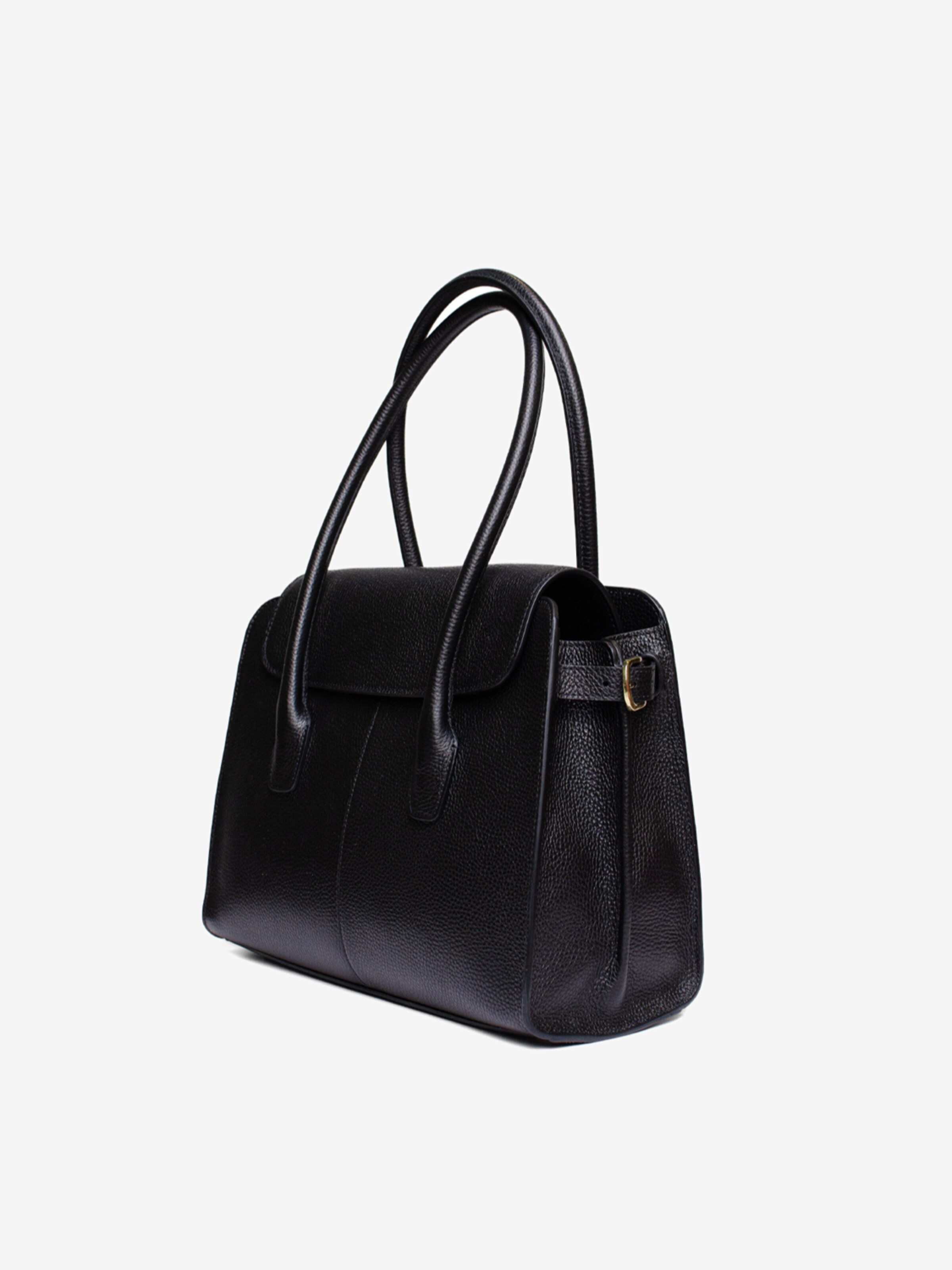 Borsa a mano 'Loretto' di Latalia in nero