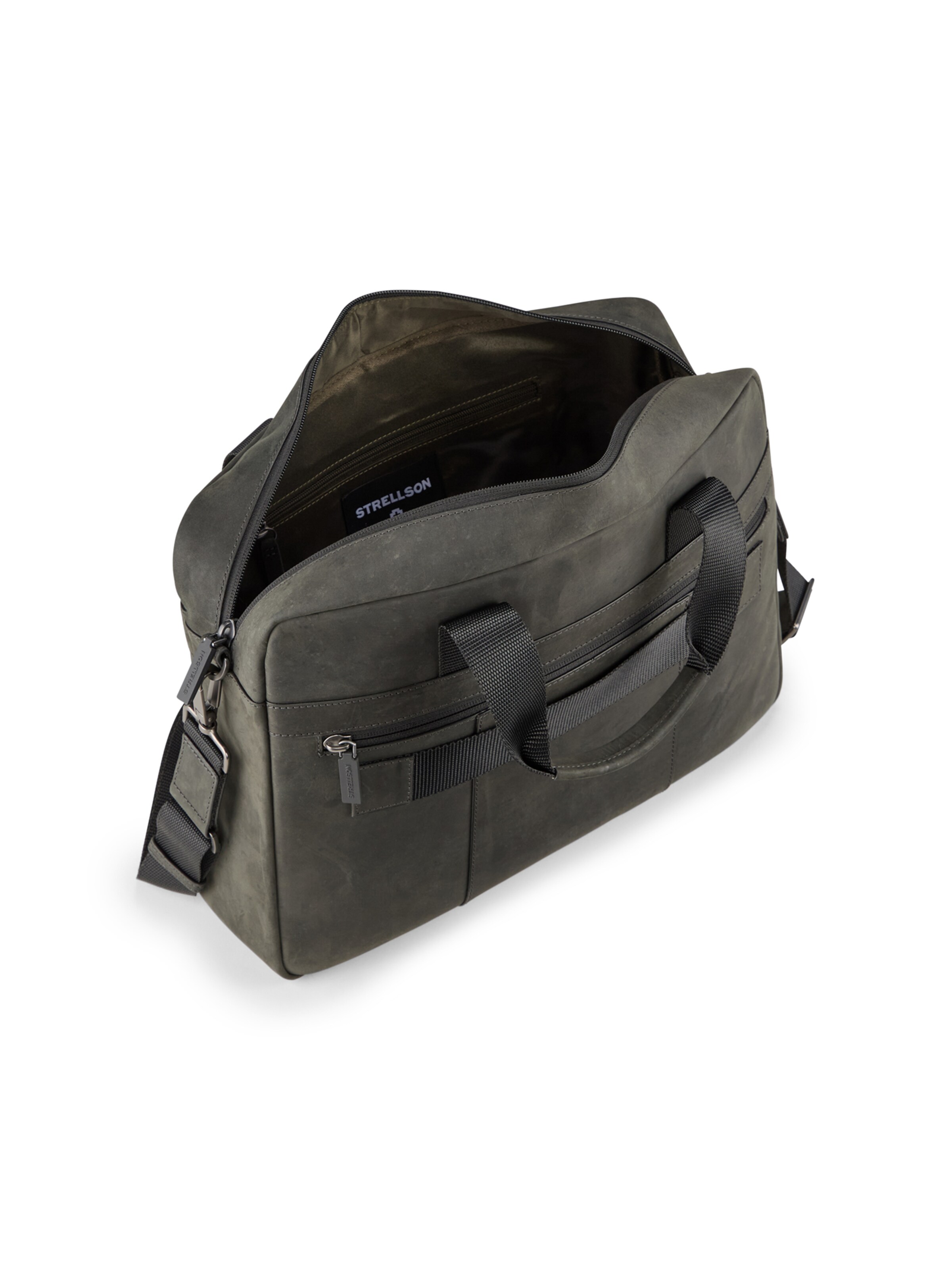 STRELLSON Document bag 'Bow Road Charles' in Black
