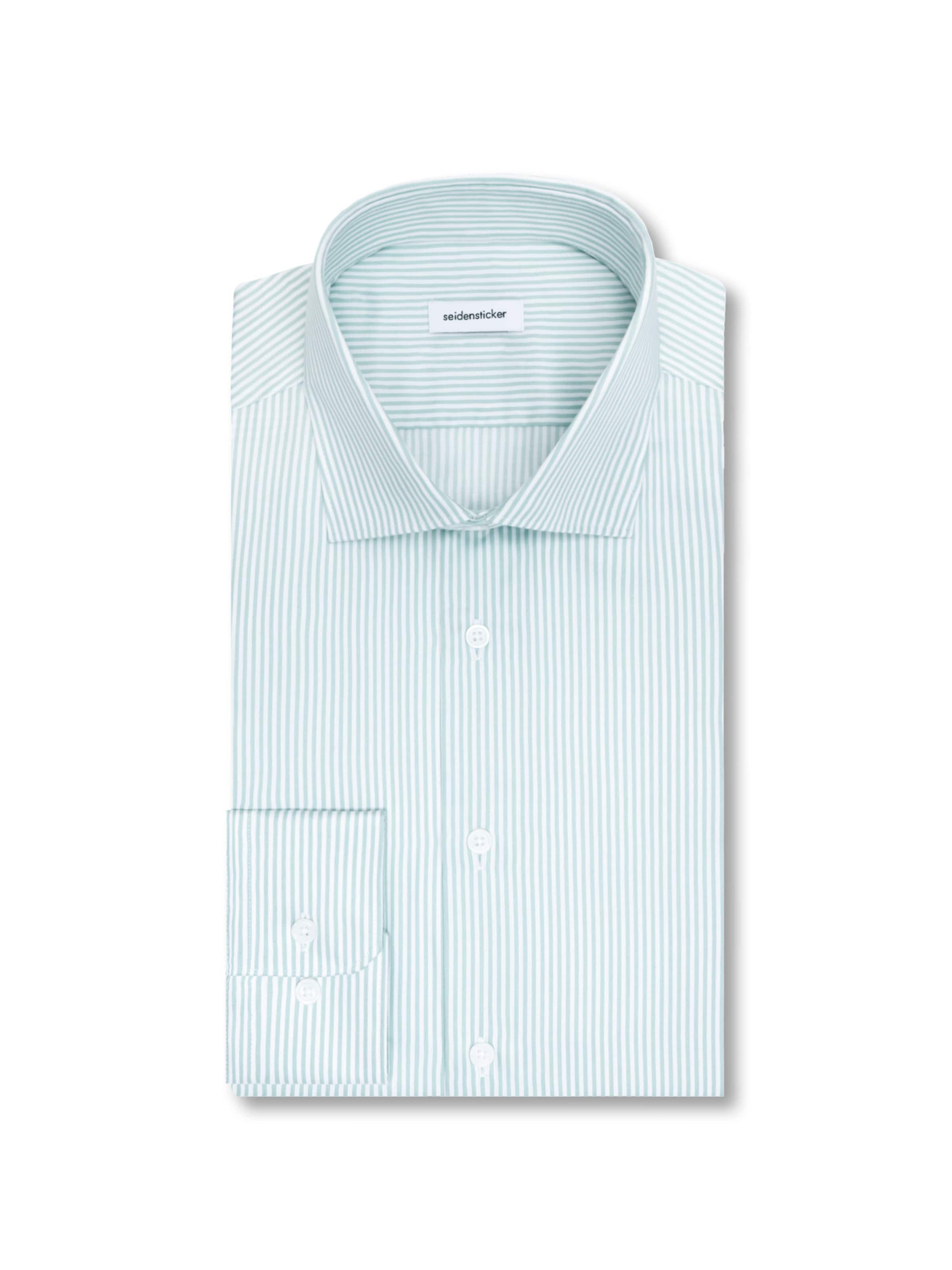 SEIDENSTICKER Slim fit Overhemd in Groen