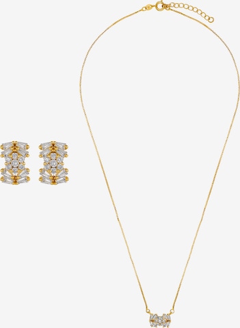 Heideman Jewelry Set in Gold: front