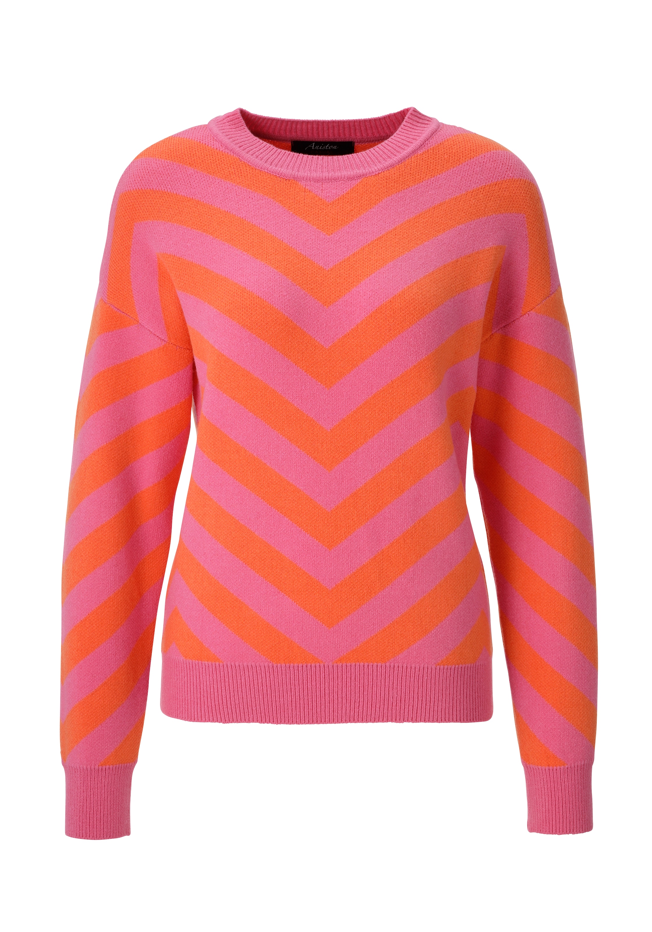 Aniston CASUAL Sweater in Pink: front