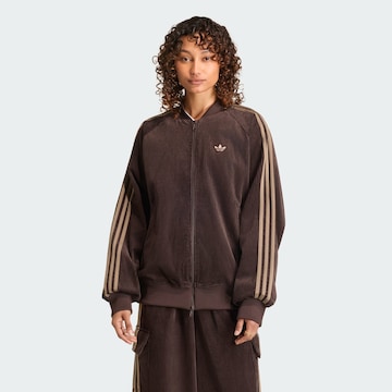 Giacca di mezza stagione 'SST' di ADIDAS ORIGINALS in marrone: frontale