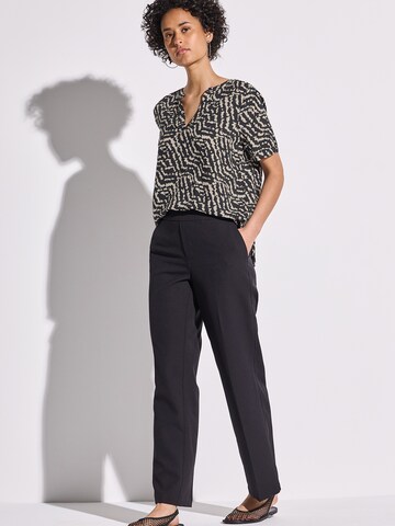 STREET ONE Bluse i sort