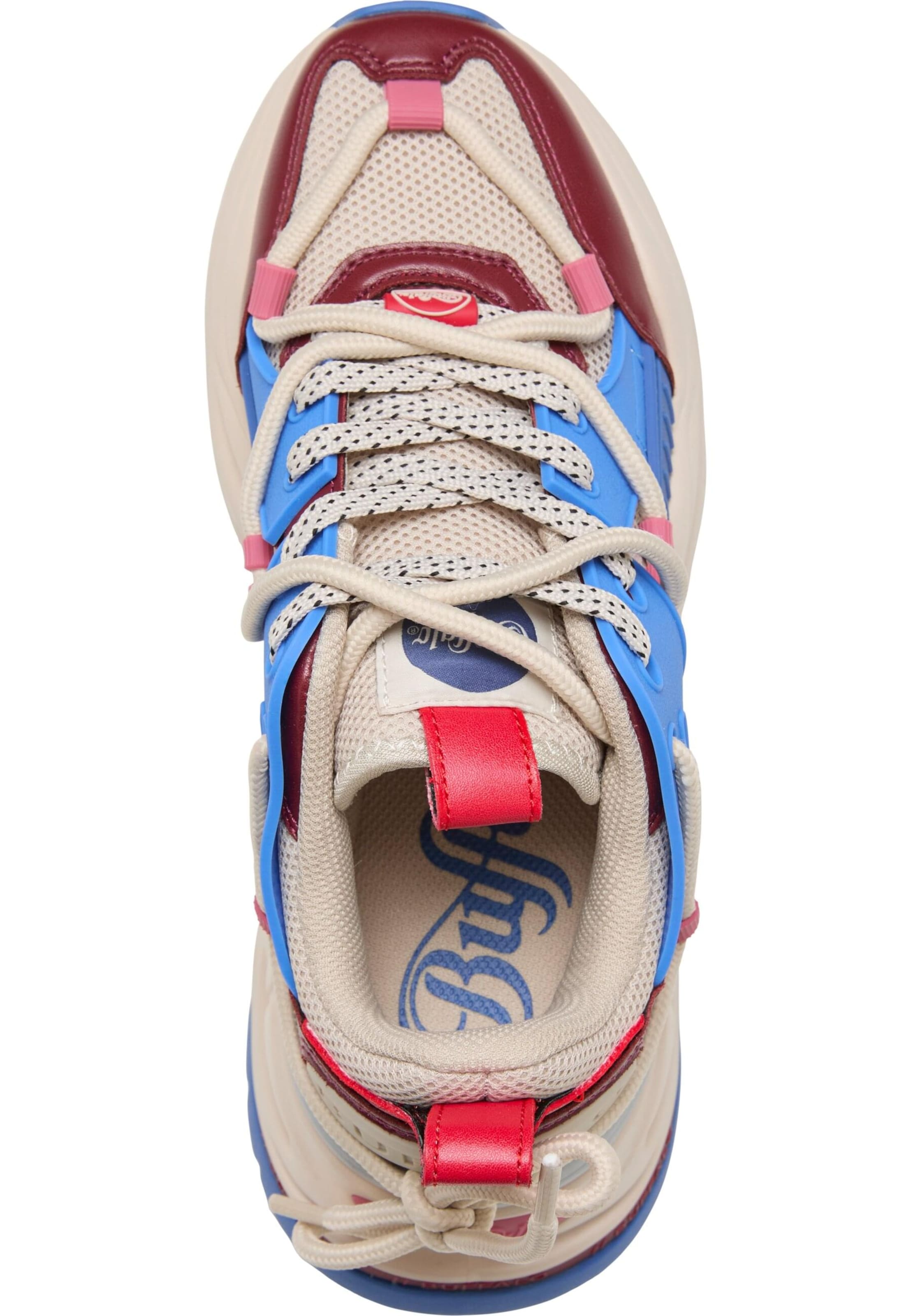 BUFFALO Sneaker 'Triplet Lace' in Beige