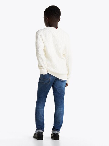 Pull-over TOMMY HILFIGER en blanc