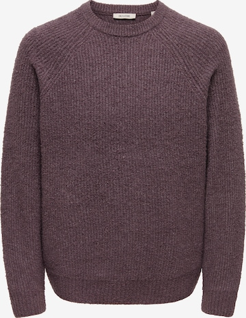 Only & Sons Sweater 'ONSDALE' in Red: front