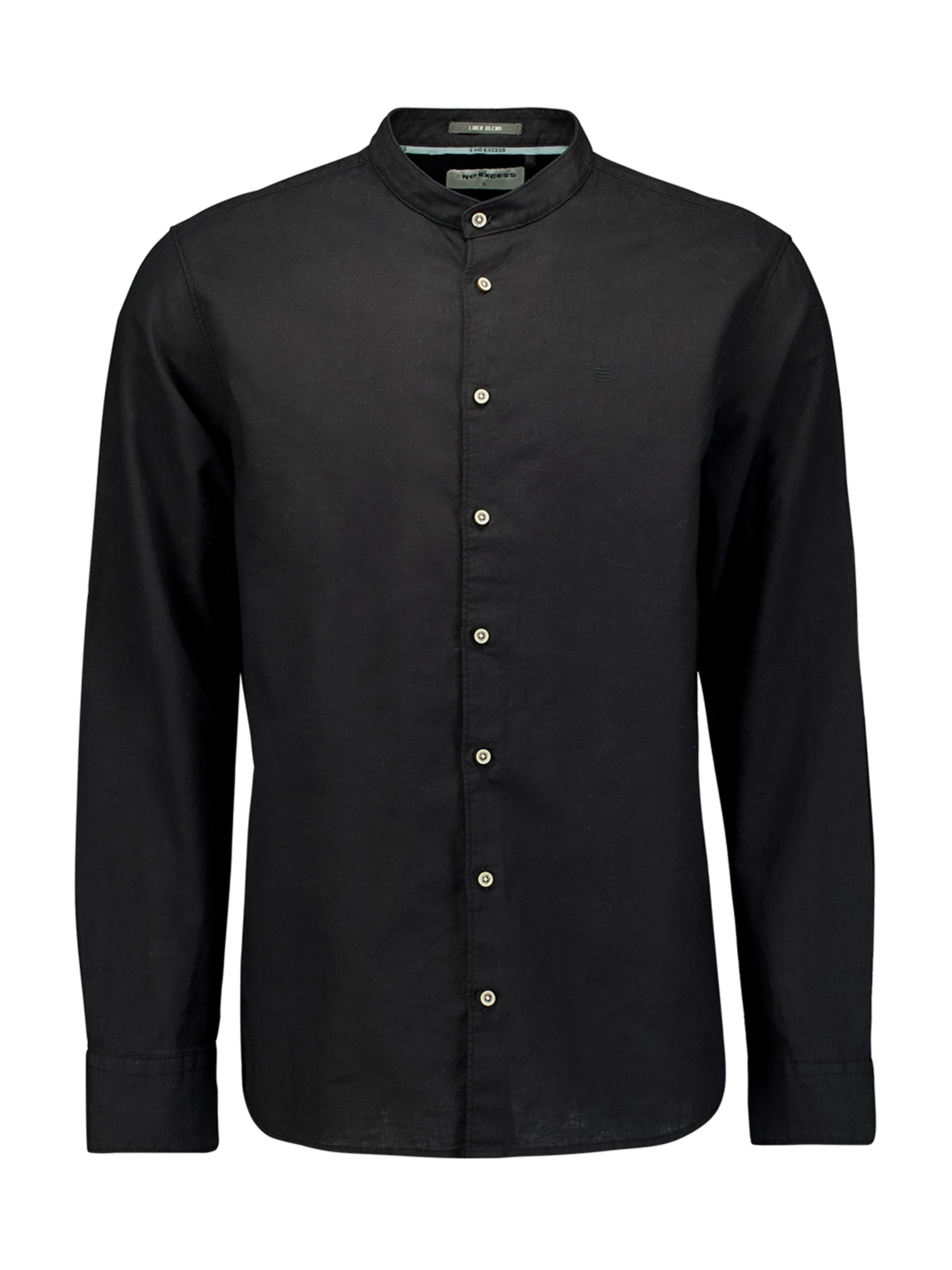 No Excess Hemd in Schwarz: Vorderseite