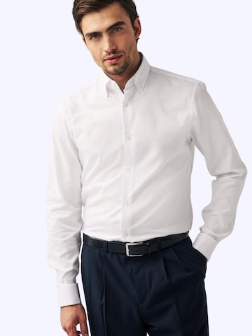 Next Regular fit Ing - fehér: elől