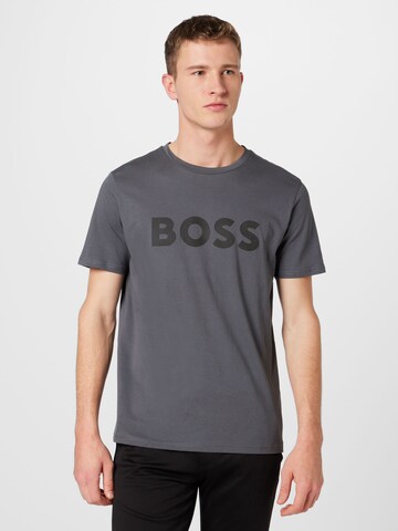 BOSS Orange Bluser & t-shirts 'Thinking' i grå: forside