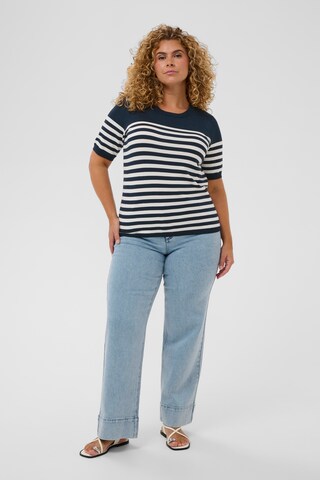KAFFE CURVE - Pullover 'Lizzy' em azul
