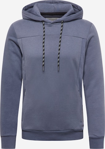 TOM TAILOR DENIM Sweatshirt in Grey: front