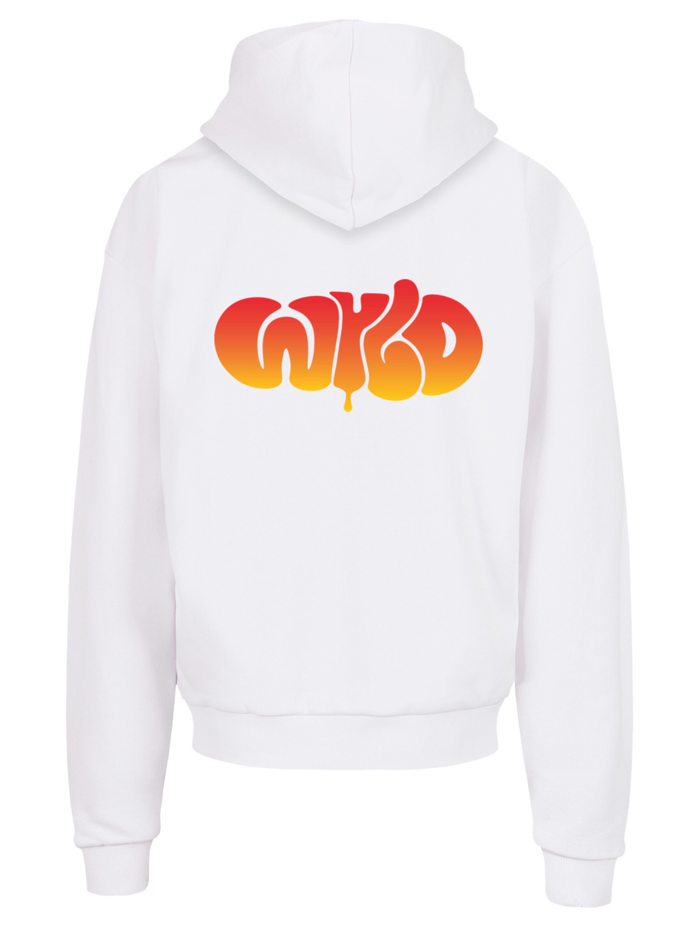 Sweat-shirt 'WYLD WILD Jugenwort' F4NT4STIC en blanc
