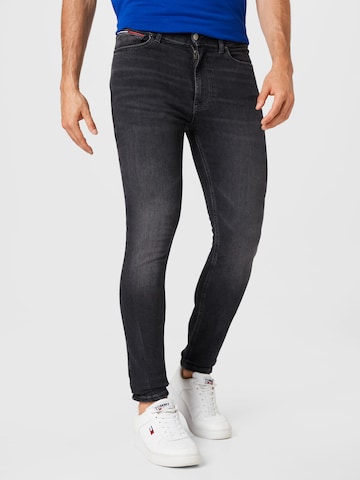 Tommy Jeans Jeans 'Simon' in Black: front