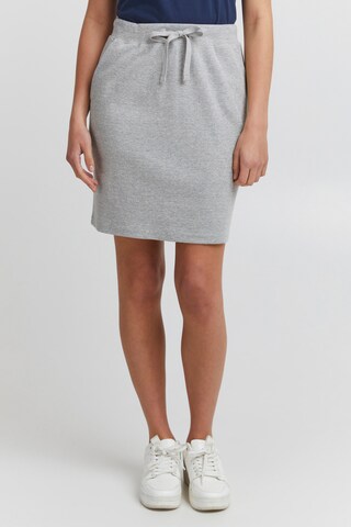 Oxmo Skirt 'Lou' in Grey: front