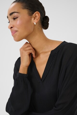 Kaffe - Blusa 'KANo' em preto