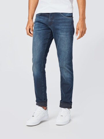 Cars Jeans Slimfit Jeans 'Bates' in Blauw: voorkant