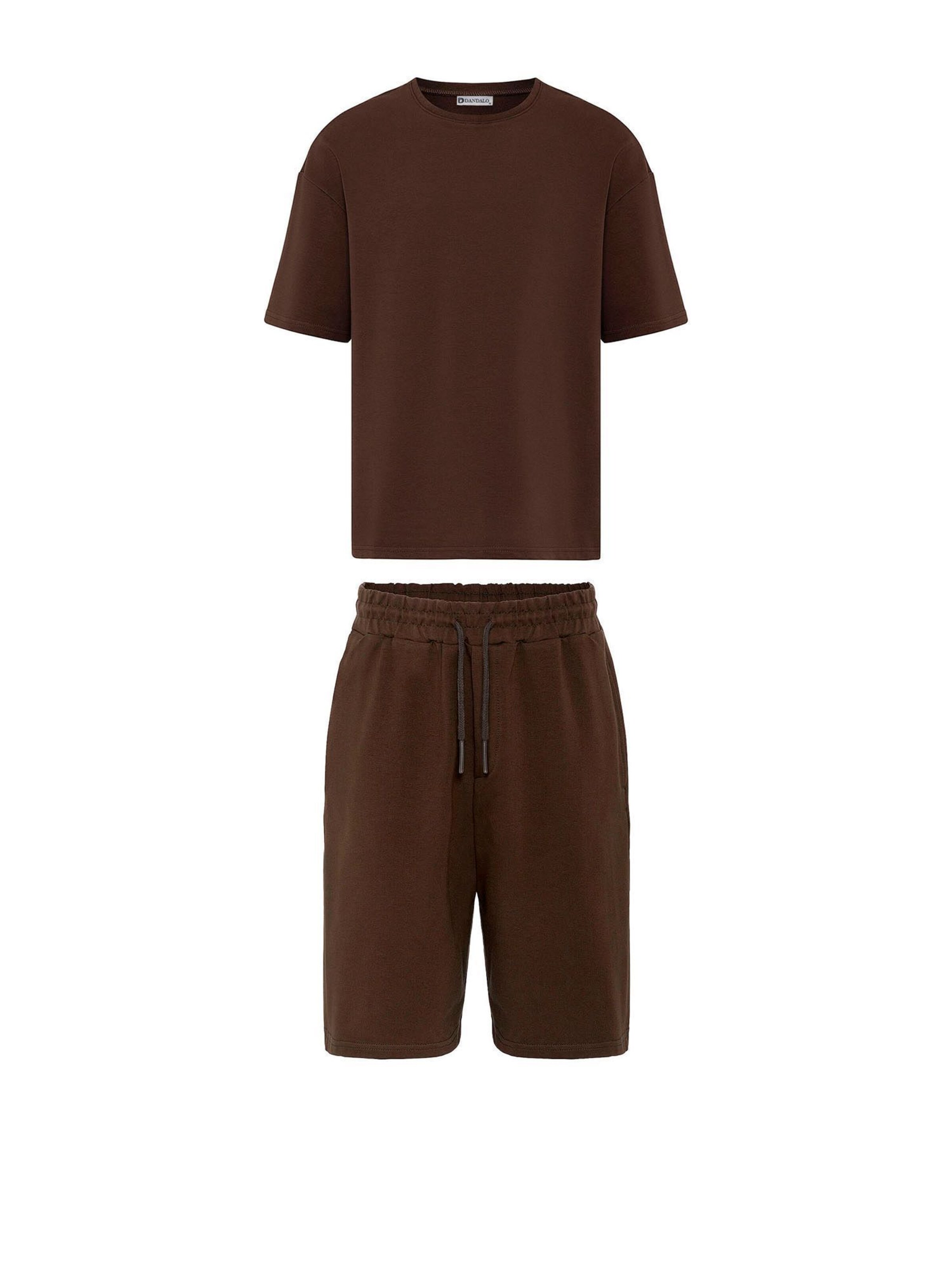 Dandalo Домашний костюм в Темно-коричневый, Обзор товара