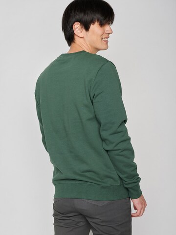 GREENBOMB Sweatshirt 'Animal Raccoon City' in Green