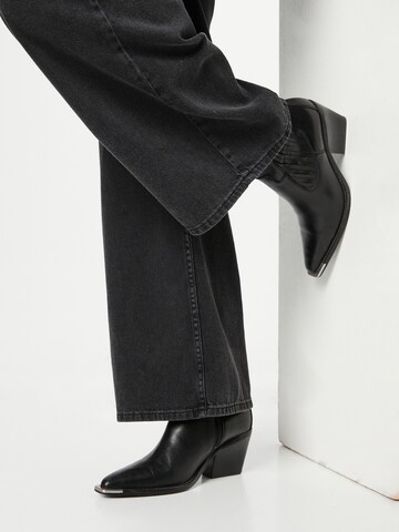 Lee Wide leg Jeans 'STELLA' in Black