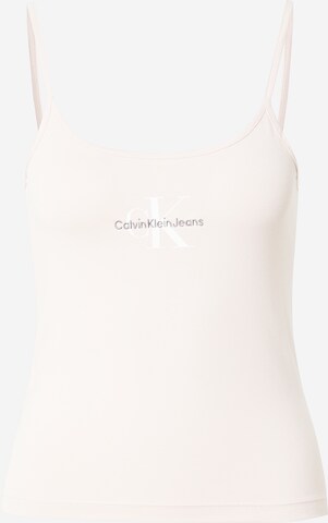 Calvin Klein Jeans Top in Pink: front