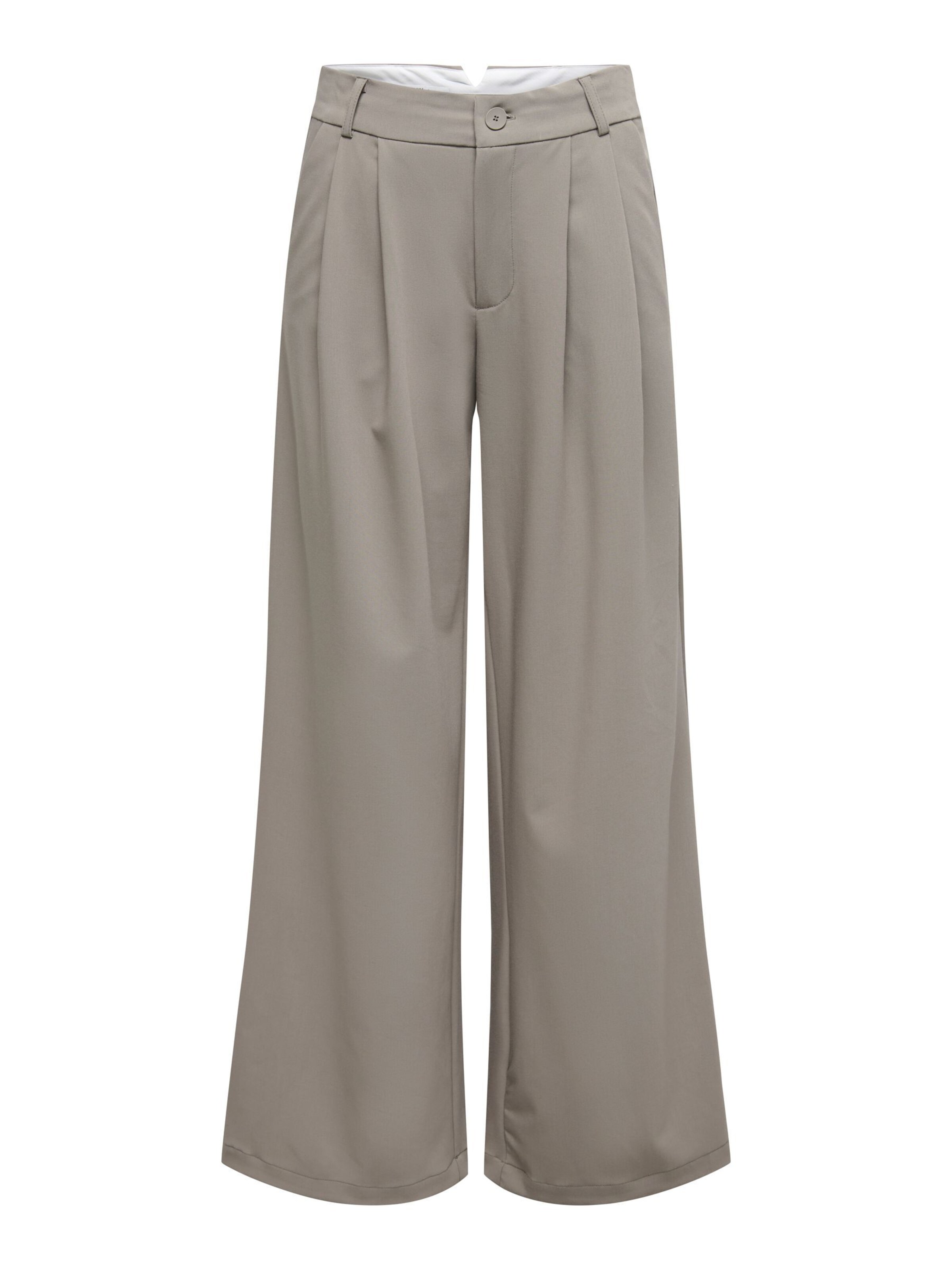 ONLY Pleat-front trousers 'ONLFawn' in Grey, Item view