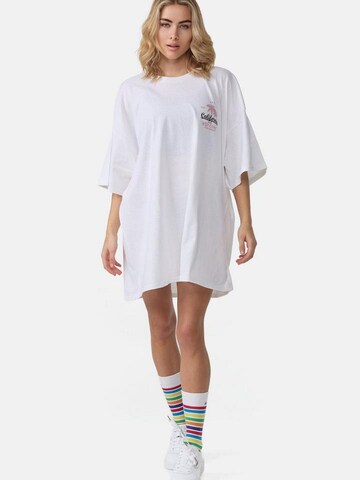 Worldclassca Oversizeshirt 'California'‌‌‌‌‌‌‌ in Weiß
