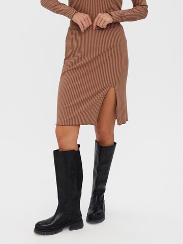 VERO MODA Skirt 'BABA' in Brown: front