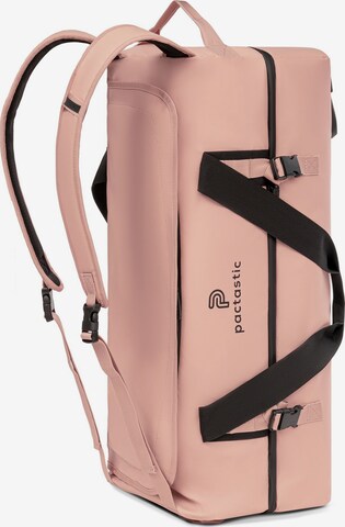 Sac de voyage Pactastic en rose