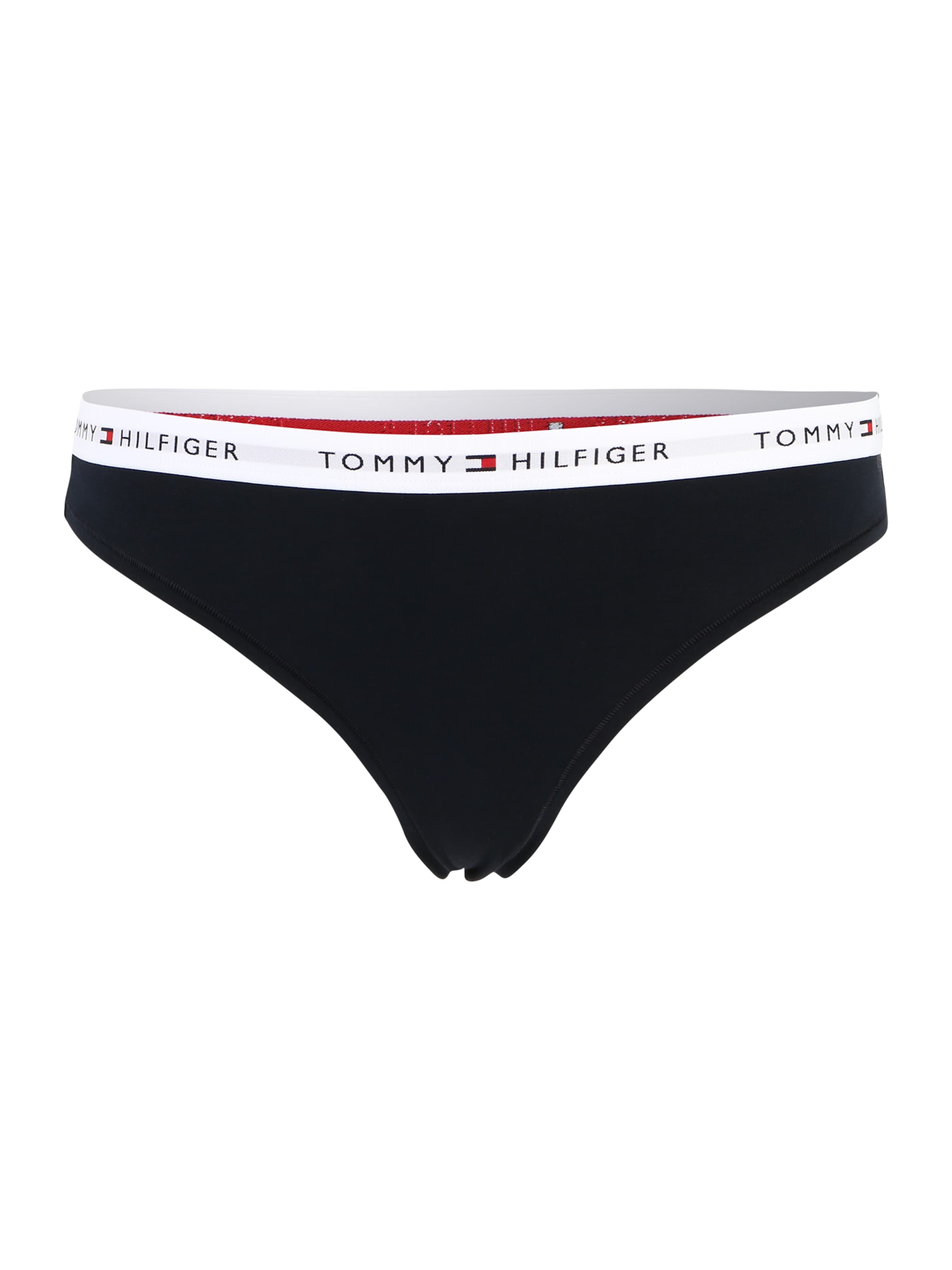 Tommy Hilfiger Underwear Стринг в синьо: отпред