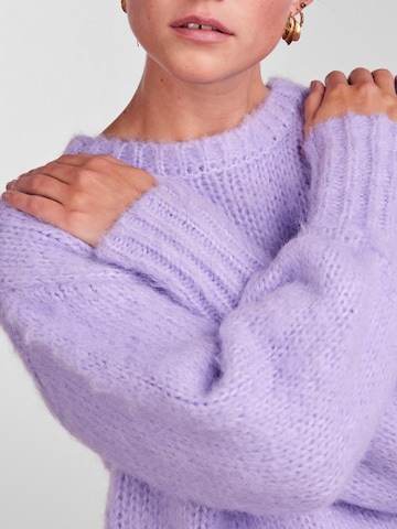 PIECES Sweater 'Ditte' in Purple