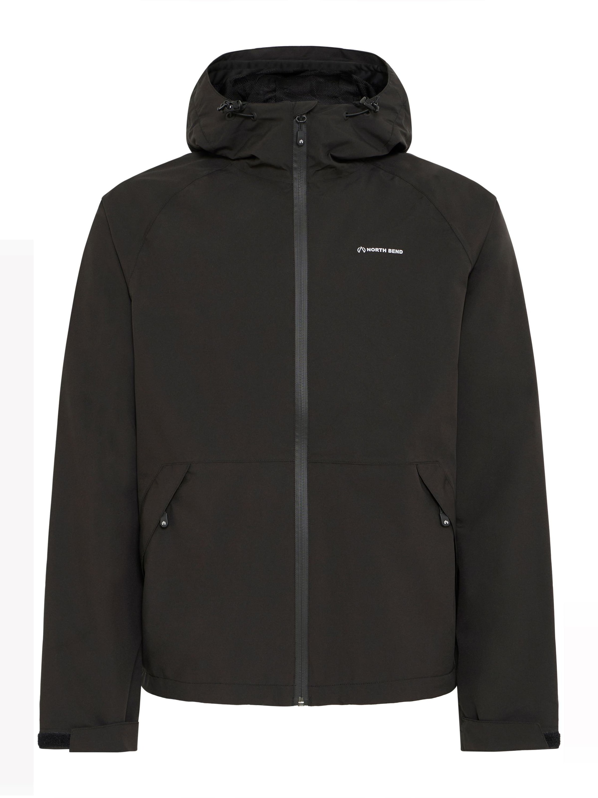Giacca funzionale 'NBGust M' di North Bend in nero: frontale