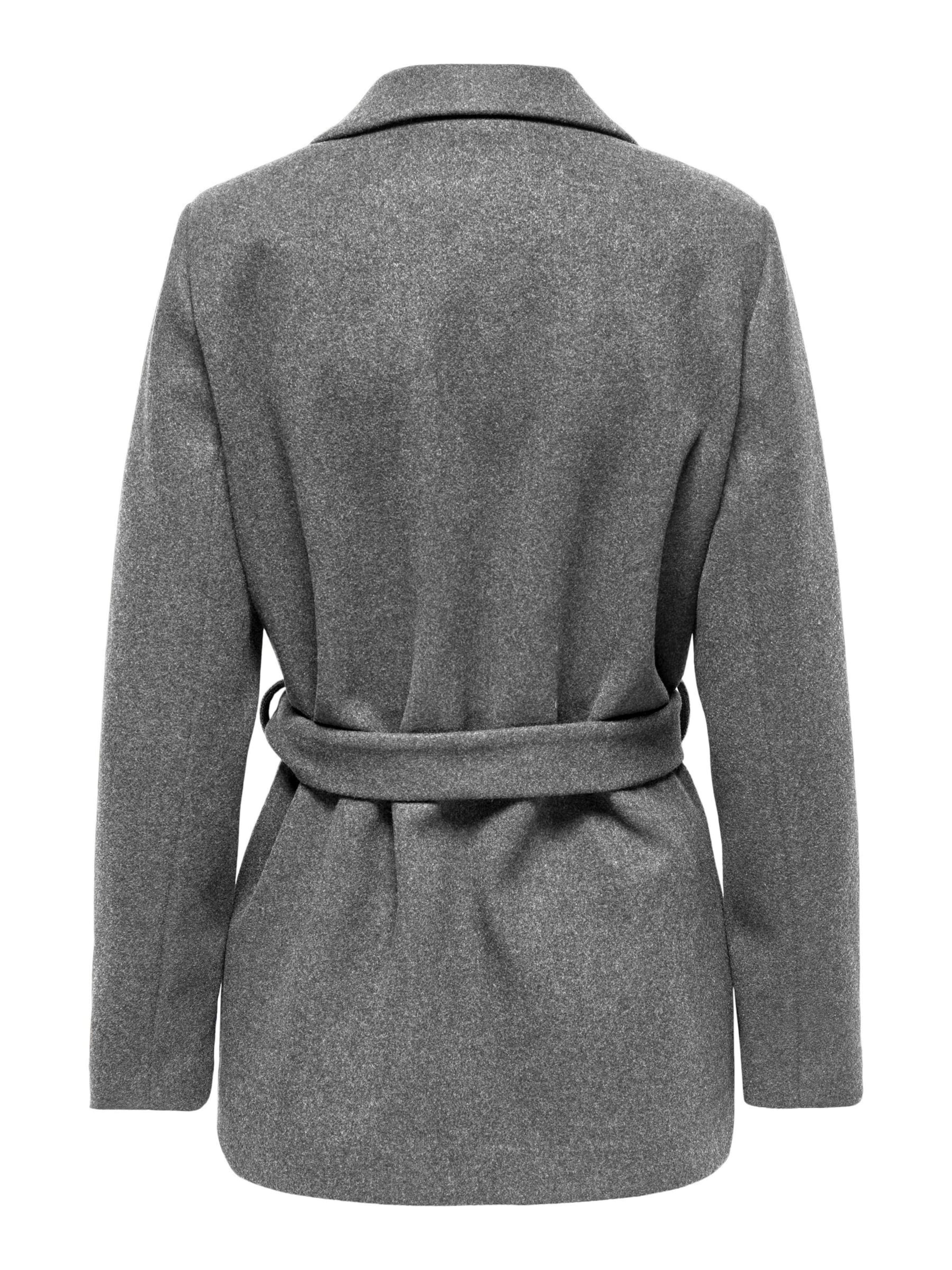 ONLY Демисезонное пальто 'ALVILDA' в Серый