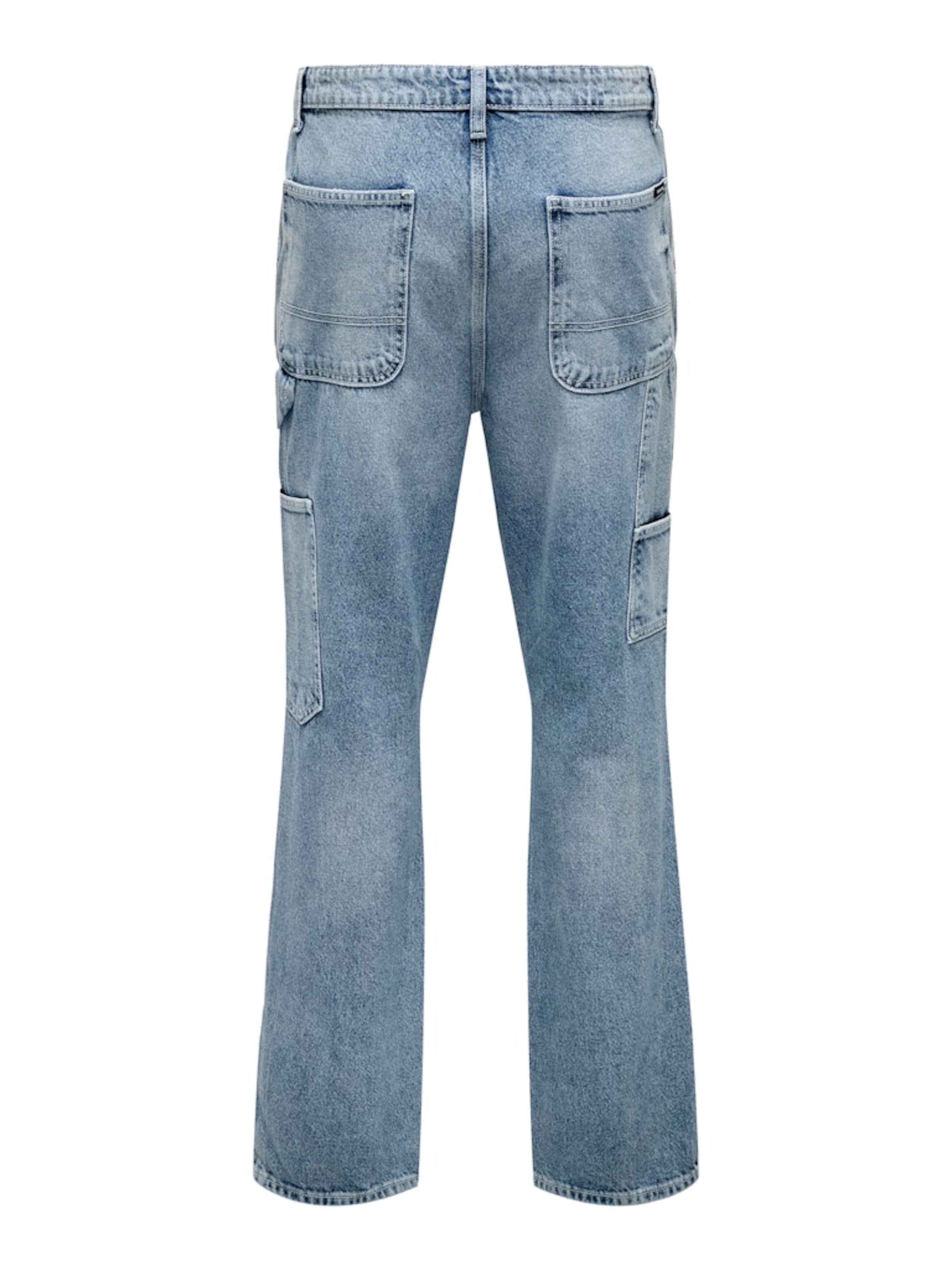 Only & Sons - Regular Calças de ganga 'ONSEdge' em azul