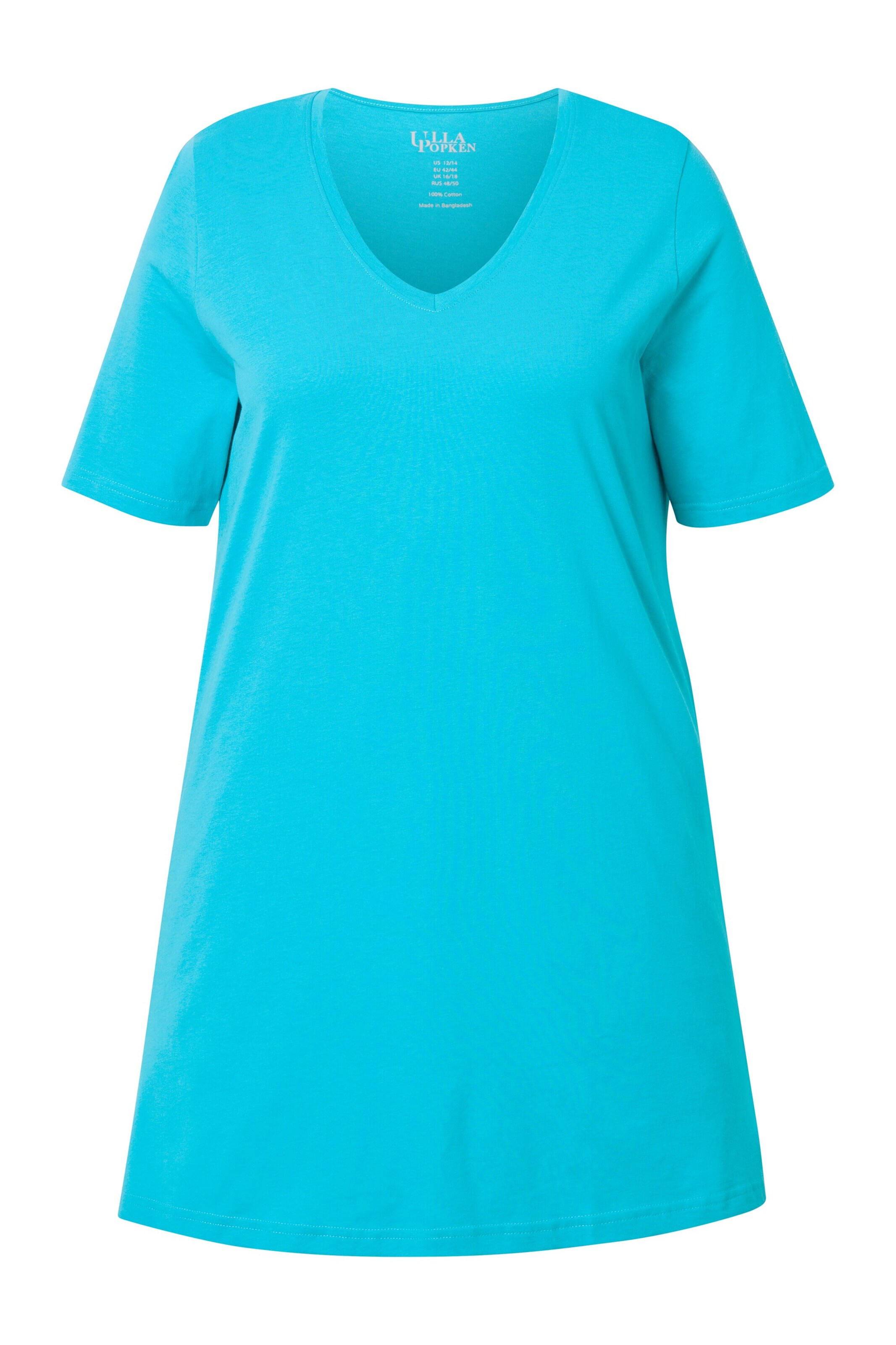 Ulla Popken Shirt in Blau: Vorderseite