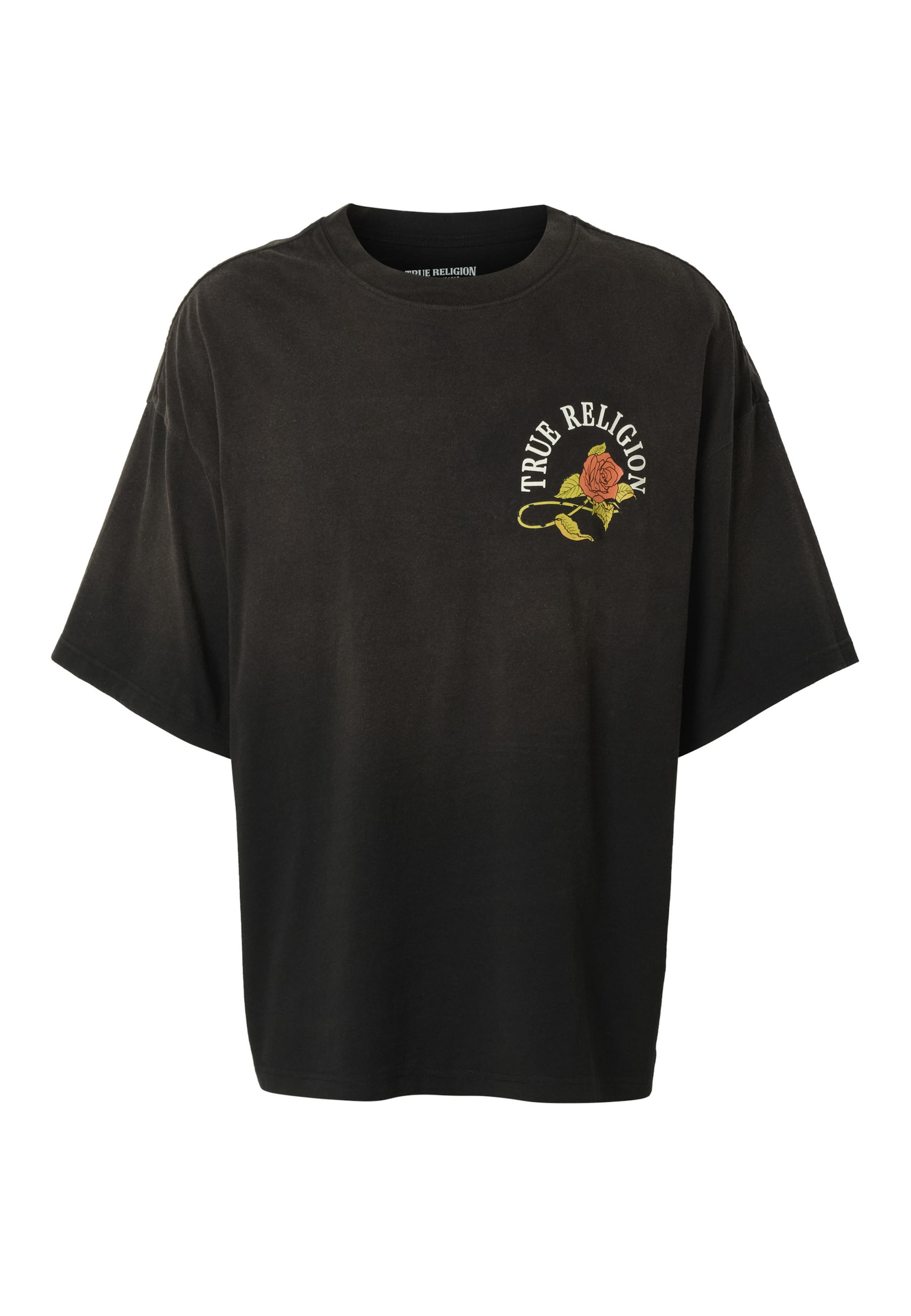 T-Shirt True Religion en noir : devant