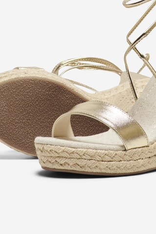 Sandales 'AMELIA' ONLY en or