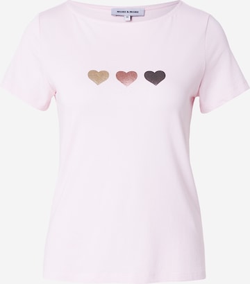 MORE & MORE Tričko – pink: přední strana