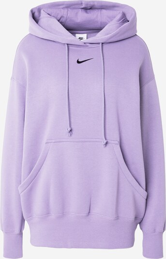 Nike Sportswear Sportisks džemperis 'Phoenix Fleece', krāsa - lillā / melns, Preces skats