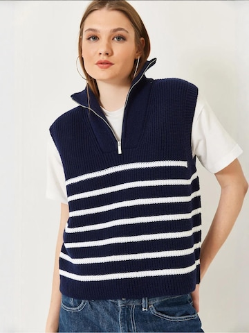Pullover di Bianco Lucci in blu