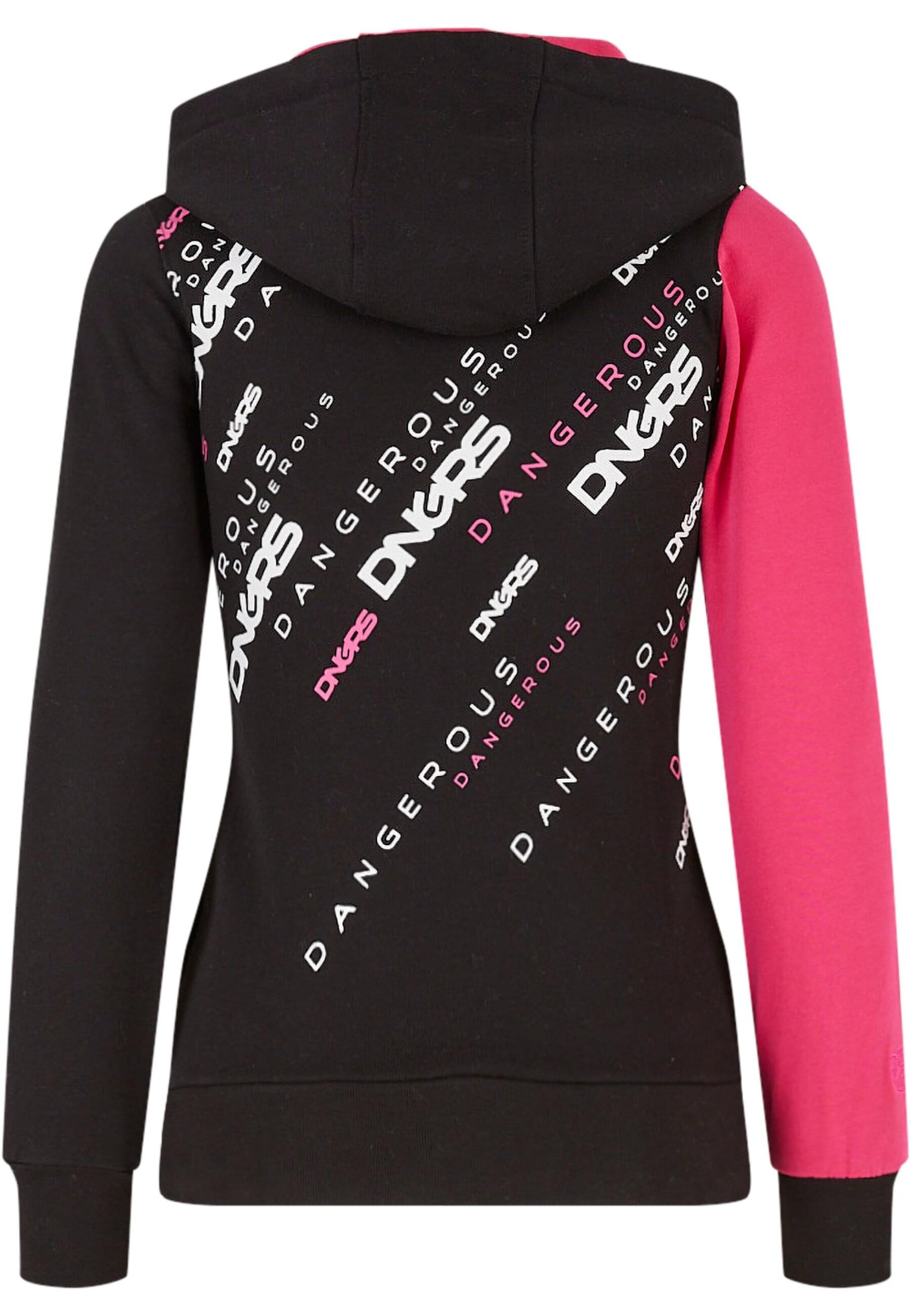 Dangerous DNGRS Sweatshirt 'Down to Earth' in Pink