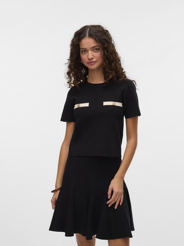 Pull-over 'Kristin' VERO MODA en noir : devant