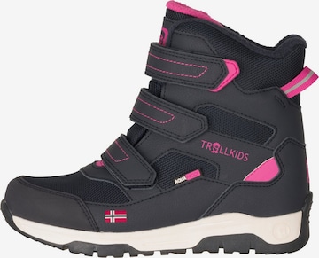TROLLKIDS Snowboots in Blau: Vorderseite