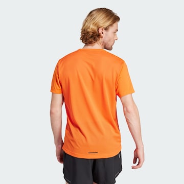 ADIDAS TERREX Λειτουργικό μπλουζάκι 'Agravic' σε πορτοκαλί