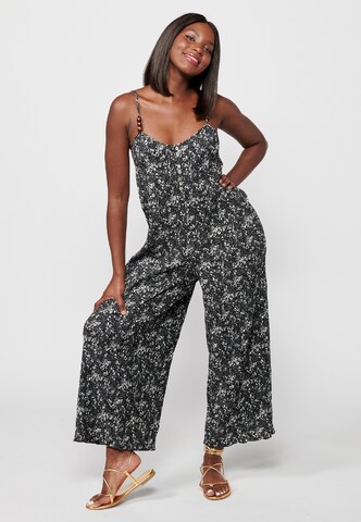 KOROSHI Jumpsuit in Zwart