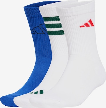 ADIDAS SPORTSWEAR Спортивные носки 'Logo 3 Pairs' в Синий: спереди