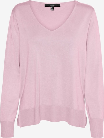 Pull-over 'VMSilje' VERO MODA en rose : devant