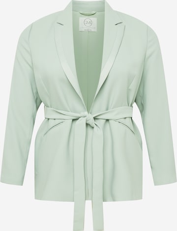 Guido Maria Kretschmer Curvy Blazer 'Maren' in Green: front