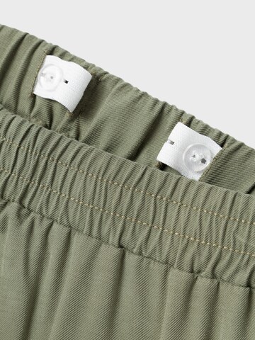 NAME IT - Loosefit Pantalón 'Bella' en verde